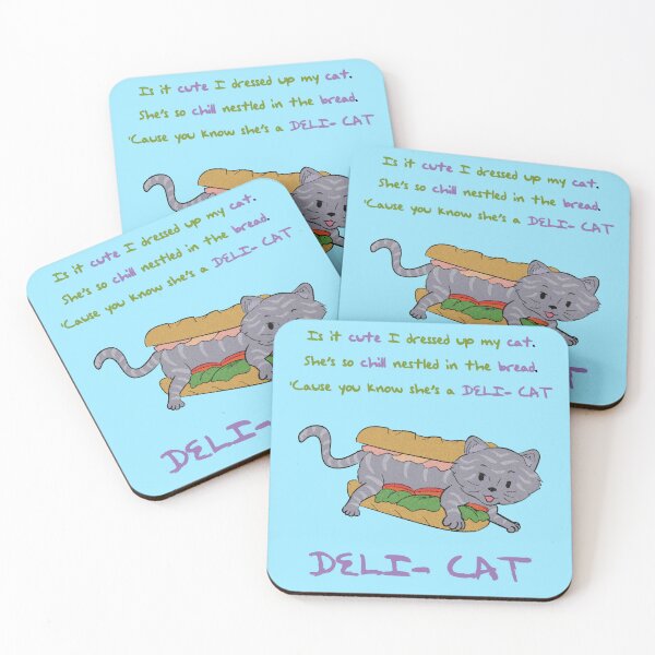 Item preview, Deli Cat: Delicate parody merch designed and sold by Fans-Lucky-13.