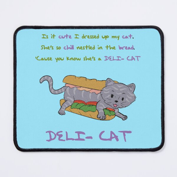 Item preview, Deli Cat: Delicate parody merch designed and sold by Fans-Lucky-13.