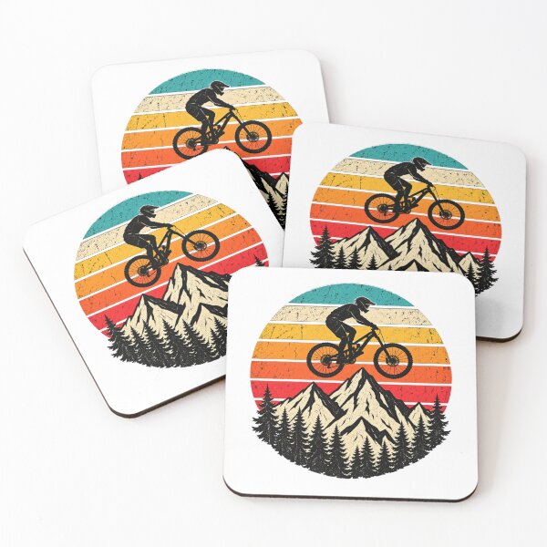 Item preview, Retro Mountain Biker Adventure Vintage Wilderness designed and sold by Moizento.