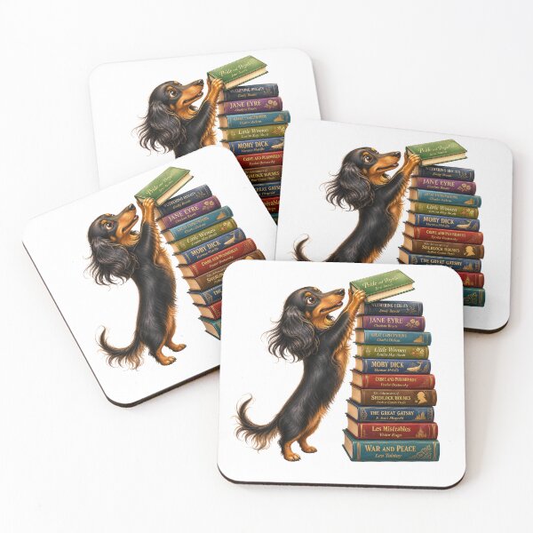 Item preview, Dachshund Book Club designed and sold by BestCoolStuff.