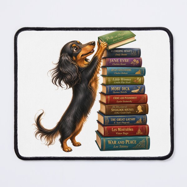 Item preview, Dachshund Book Club designed and sold by BestCoolStuff.