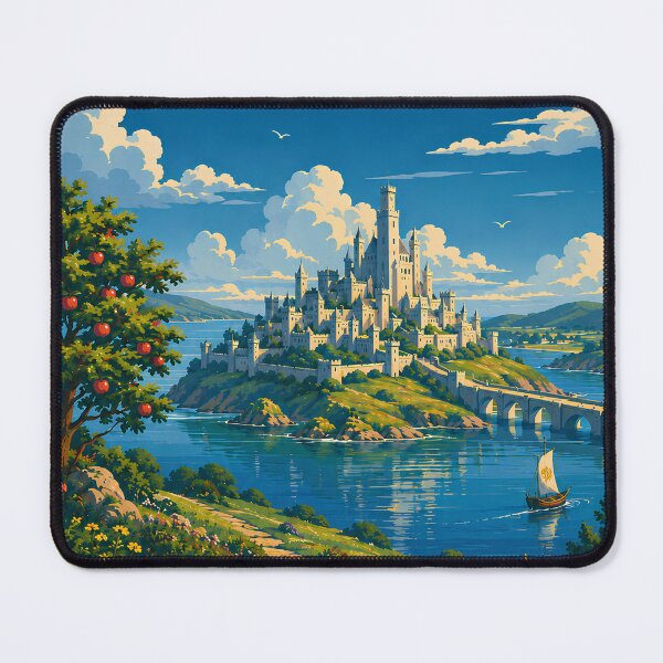 Item preview, Greetings from Avalon Vintage Travel Poster designed and sold by Extravanganzza.