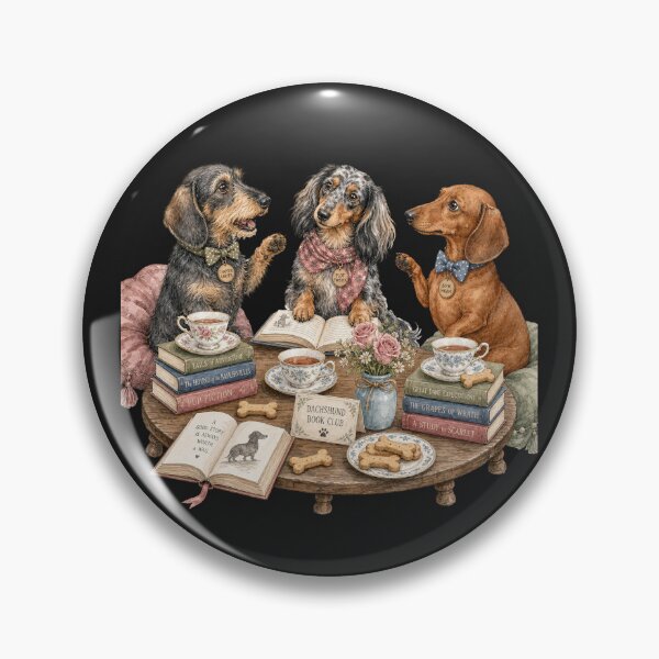 Item preview, Dachshund Book Club designed and sold by BestCoolStuff.