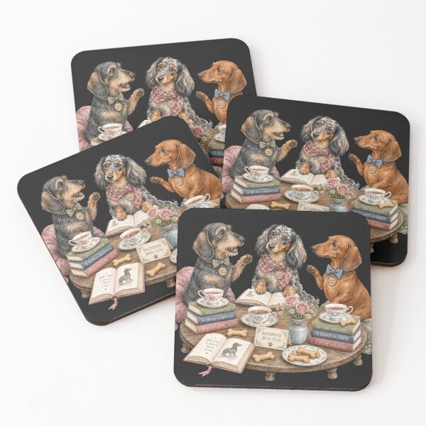 Item preview, Dachshund Book Club designed and sold by BestCoolStuff.