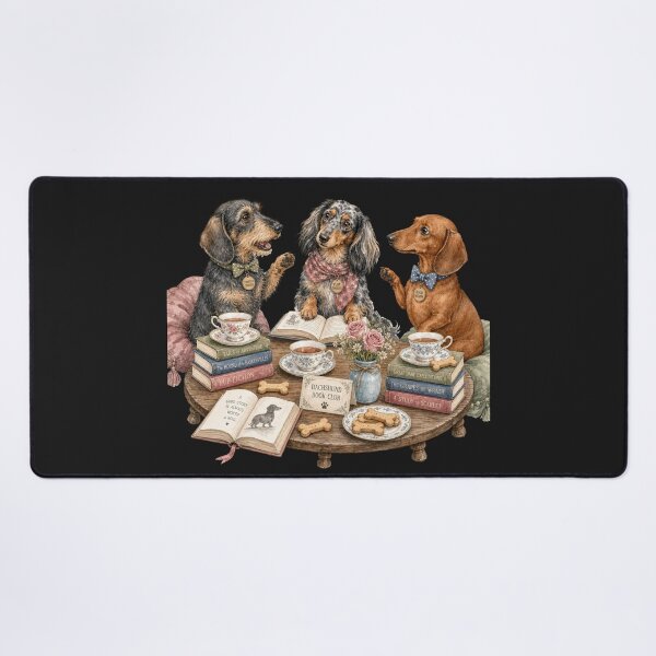 Item preview, Dachshund Book Club designed and sold by BestCoolStuff.