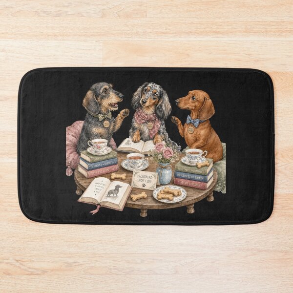 Item preview, Dachshund Book Club designed and sold by BestCoolStuff.