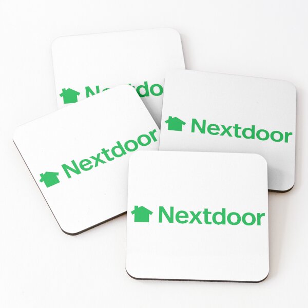 Item preview, Nextdoor App Green House Icon Logo designed and sold by Warwormm.