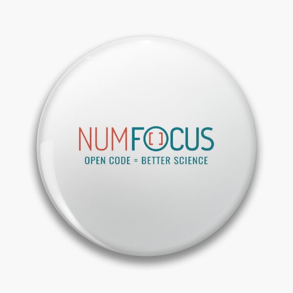 Item preview, NumFOCUS Open Code Better Science Typography Logo designed and sold by Warwormm.