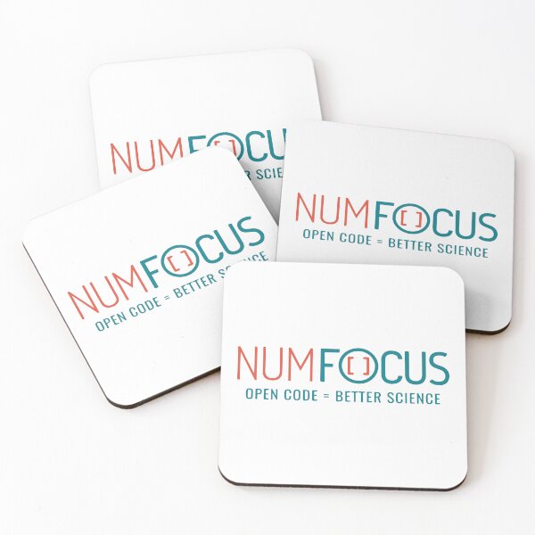 Item preview, NumFOCUS Open Code Better Science Typography Logo designed and sold by Warwormm.