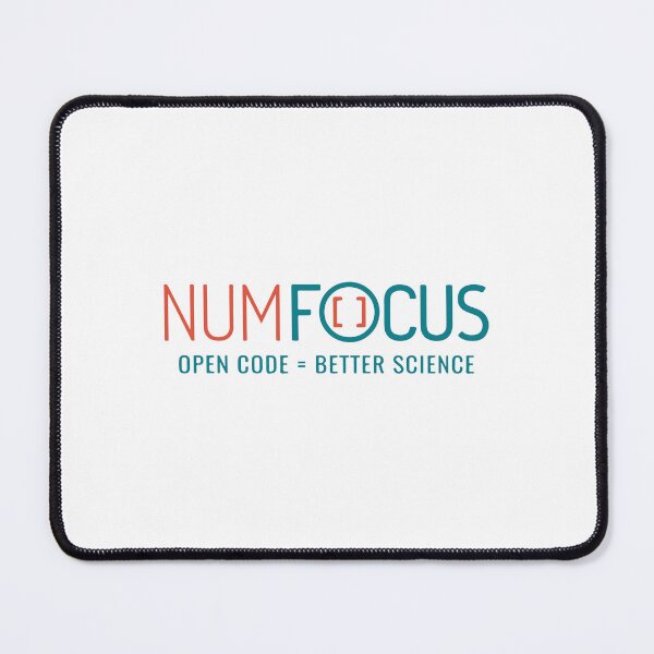 Item preview, NumFOCUS Open Code Better Science Typography Logo designed and sold by Warwormm.