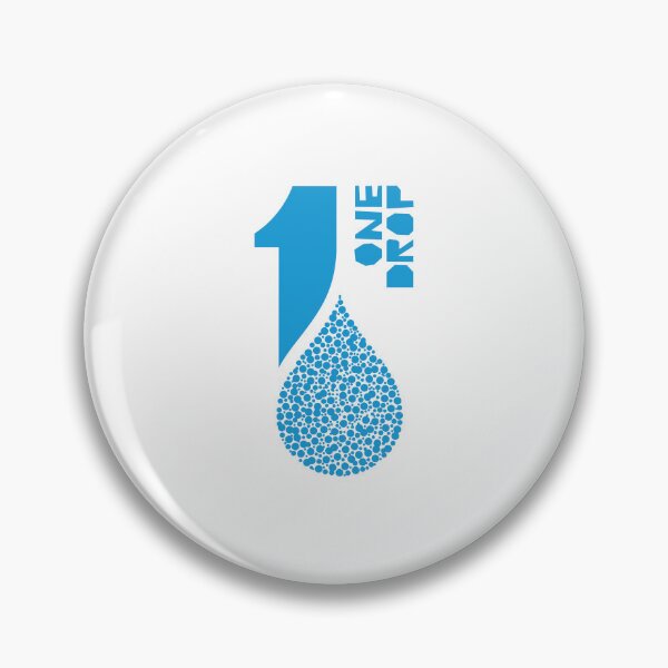 Item preview, One Drop Water Drop Mosaic Blue Design designed and sold by Warwormm.
