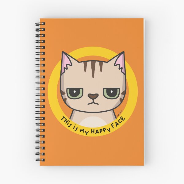 Item preview, This Is My Happy Face designed and sold by cat-and-raven.