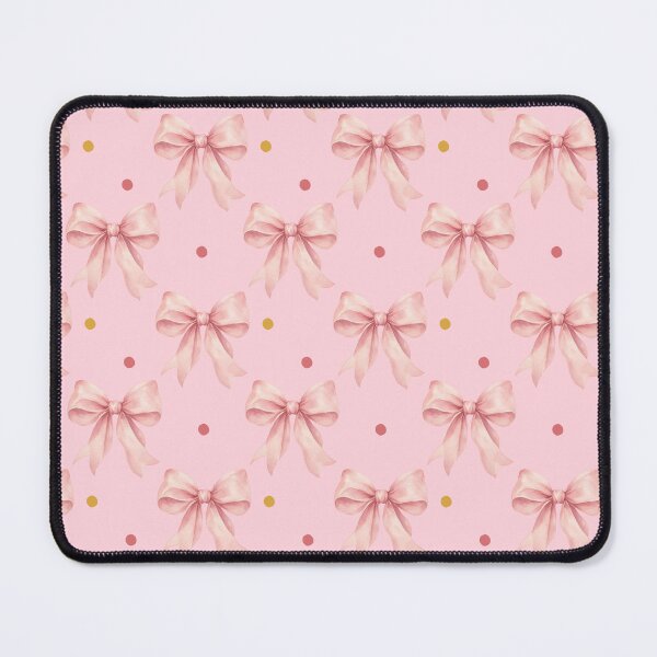Item preview, Pink Bow Pattern Gift For Teacher or Students | Coquette Ribbon Design Gift For Mom and Girls | Polka Dot Bow Print Gift For Girlfriend | Watercolor Preppy Bow Pattern Gift For Best Friend designed and sold by VivaFy.