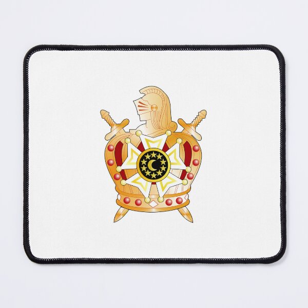 Item preview, Order of DeMolay Crown and Swords Emblem designed and sold by Warwormm.