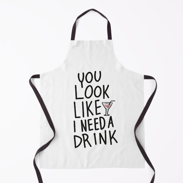 Item preview, You Look Like I Need A Drink designed and sold by The Curious Archive.