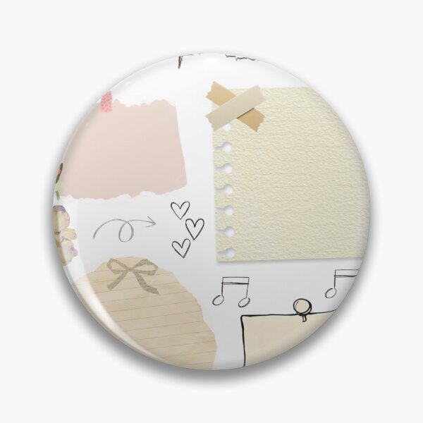 Item preview, Vintage Scrapbook Paper & Pressed Floral Deco Planner Sticker Sheet designed and sold by Esraa-Arts.