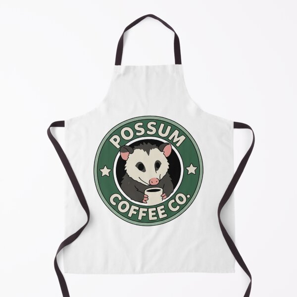 Item preview, Possum Coffee Co Cute Opossum Holding Coffee Cup designed and sold by wingoo22.