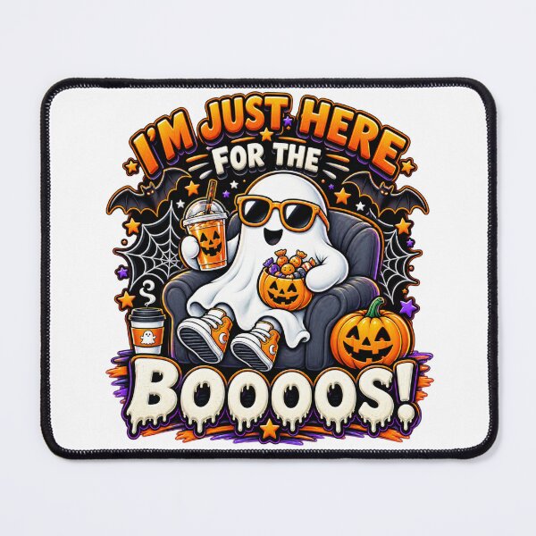 Item preview, Halloween at just here for the Boooos designed and sold by DailyQuestPrint.