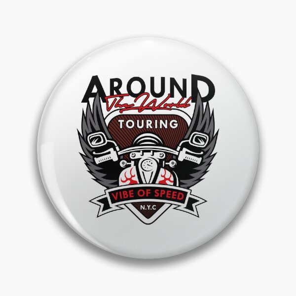 Item preview, Vintage Biker Motorcycle Touring Vibe Of Speed designed and sold by heedooppod.