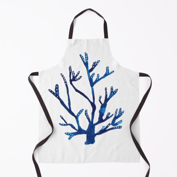 Item preview, Botanical Illustration of Blue Coral in Watercolor designed and sold by ElizabethCoelho.