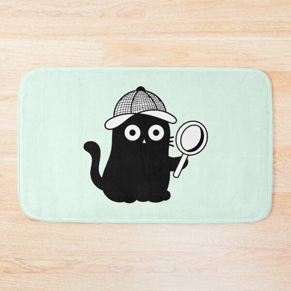 Item preview, Funny Detective Cat in Sherlock Holmes Style – Mystery Kitten. Cute Detective Cat in Sherlock Holmes Style designed and sold by DibujandoPorfa.