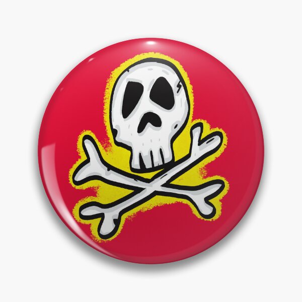 Item preview, Pirate skull and crossbones designed and sold by SombreroDoodles.
