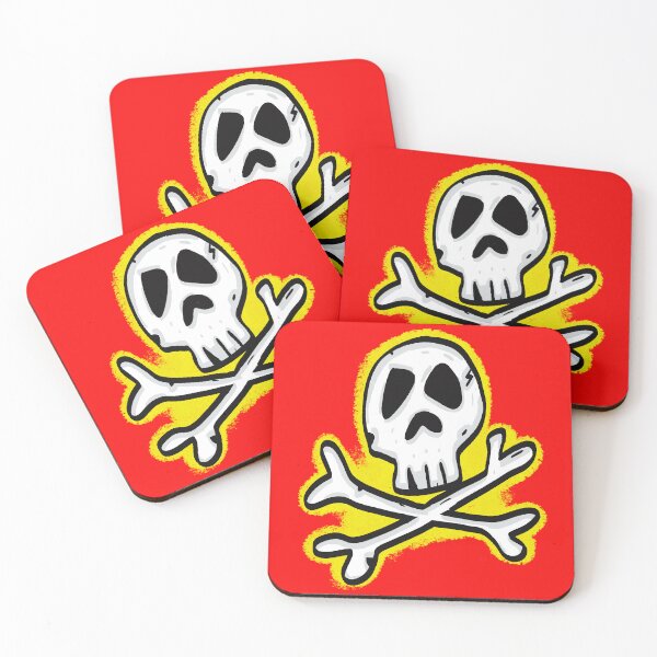 Item preview, Pirate skull and crossbones designed and sold by SombreroDoodles.