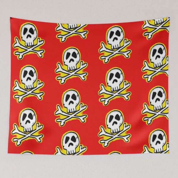 Item preview, Pirate skull and crossbones designed and sold by SombreroDoodles.