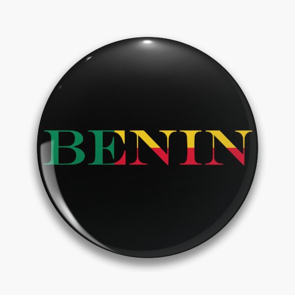 Item preview, Benin Country Name Typography Flag | Beninese Text Inside Flag Design designed and sold by NTGUILTY.