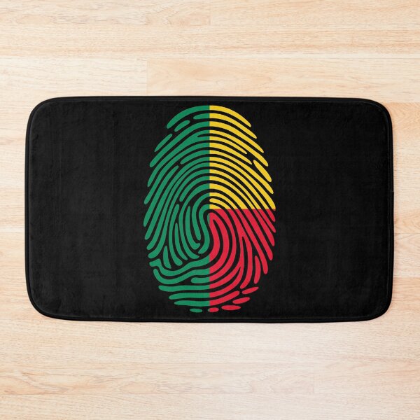 Item preview, Benin Flag Fingerprint Identity | Beninese DNA Heritage Graphic designed and sold by NTGUILTY.