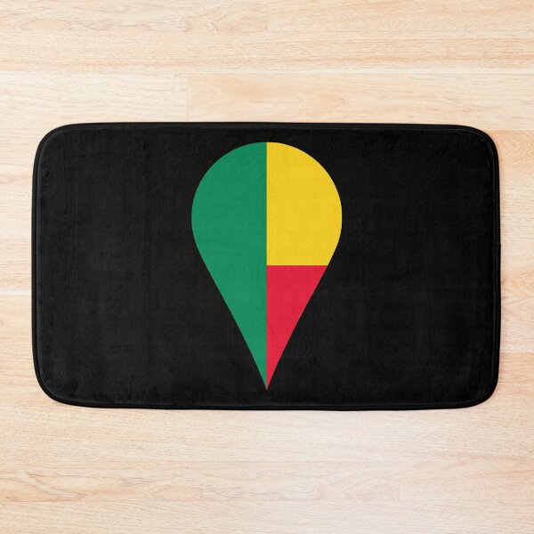 Item preview, Benin Flag Location Pin Map Marker | Beninese Destination GPS Icon designed and sold by NTGUILTY.