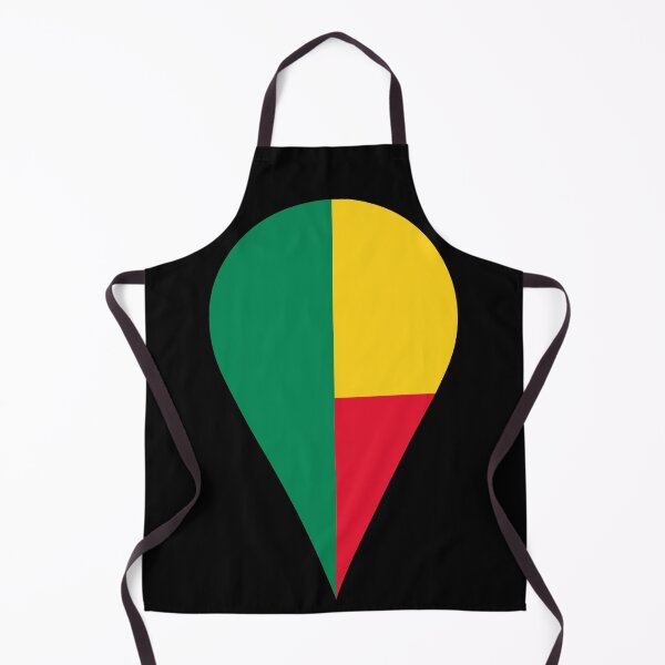 Item preview, Benin Flag Location Pin Map Marker | Beninese Destination GPS Icon designed and sold by NTGUILTY.