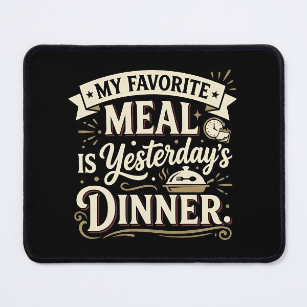 Item preview, My Favorite Meal Is Yesterdays Dinner Leftovers Humor designed and sold by DuckOddity.