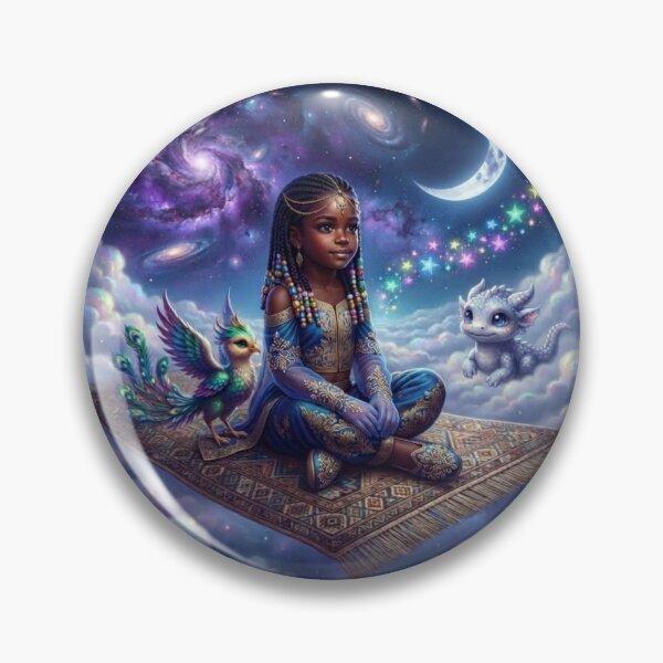 Item preview, The Magical Journey of the Little Princess Through Space. designed and sold by JoyNest = "The nest of joy".