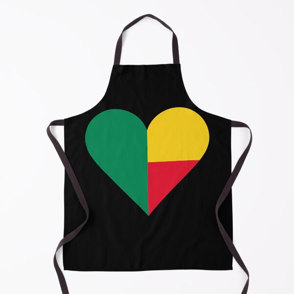 Item preview, Benin Heart Flag Graphic | I Love Benin Patriotic Symbol designed and sold by NTGUILTY.