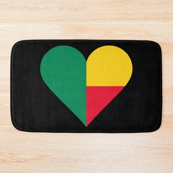 Item preview, Benin Heart Flag Graphic | I Love Benin Patriotic Symbol designed and sold by NTGUILTY.