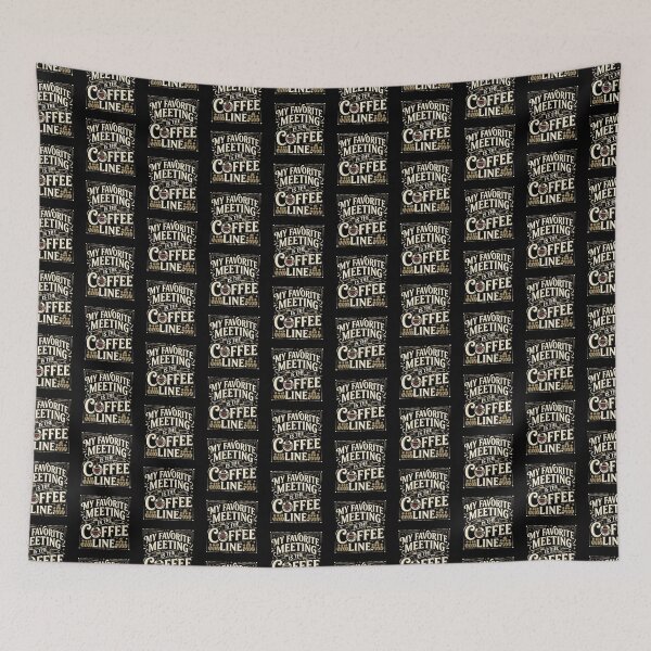 Item preview, My Favorite Meeting Is The Coffee Line Office Humor designed and sold by DuckOddity.
