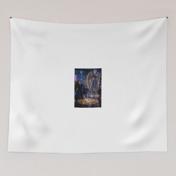 Item preview, Angel creating a glowing illusion in city designed and sold by CathryneDelamort.