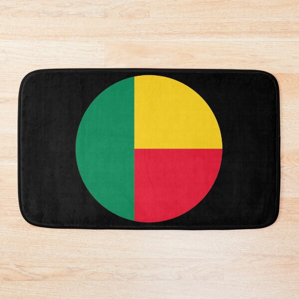 Item preview, Round Benin Flag Icon | Circular Beninese Flag Button Element designed and sold by NTGUILTY.