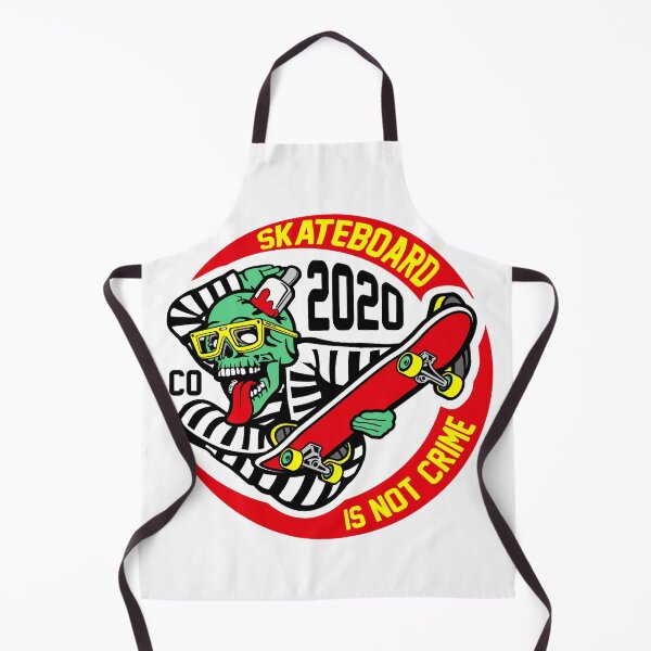 Item preview, Skateboard Is Not A Crime Zombie Skater designed and sold by heedooppod.