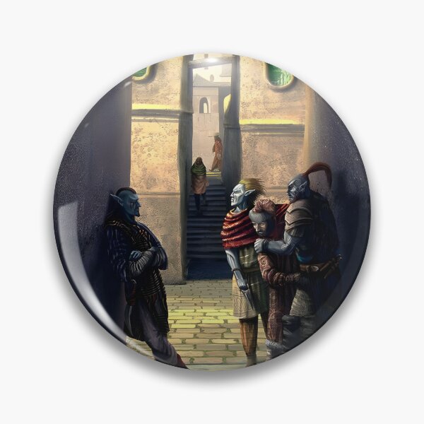 Item preview, Morrowind Balmora Back Alley Encounter | The Elder Scrolls Unofficial Fan Art designed and sold by My Artprintz.