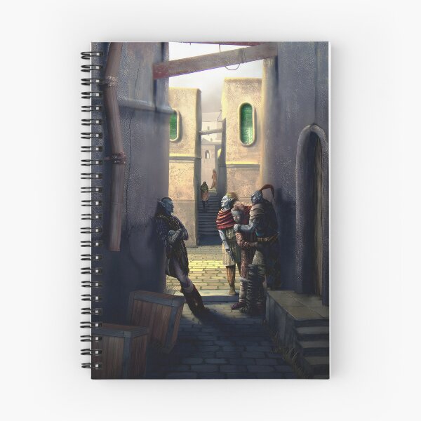 Item preview, Morrowind Balmora Back Alley Encounter | The Elder Scrolls Unofficial Fan Art designed and sold by My Artprintz.