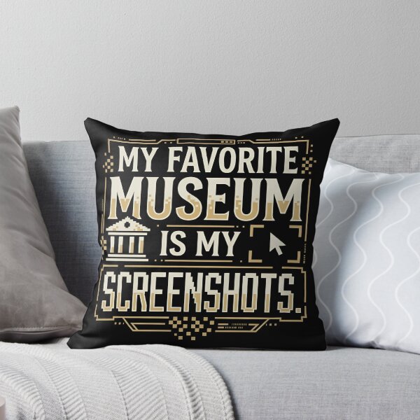 Item preview, My Favorite Museum Is My Screenshots Funny Phone Humor designed and sold by DuckOddity.