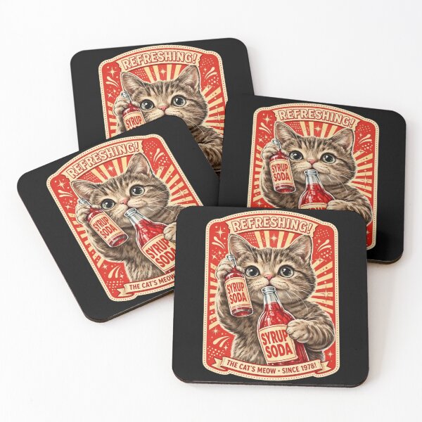 Item preview, Thirsty cat vintage designed and sold by Jefferson  Hernandez.