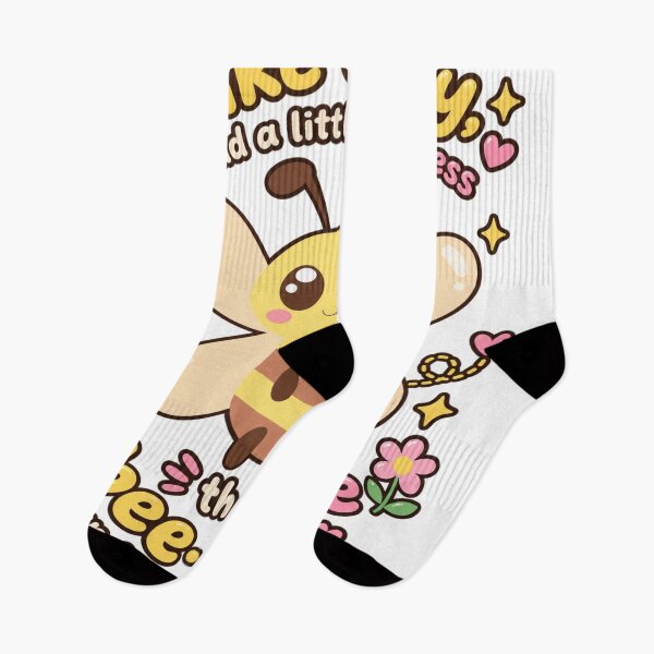 Item preview, Cute Bee Motivational Quote Bee-lieve and Keep Going Sweet Kawaii Design designed and sold by MathuraPresent.
