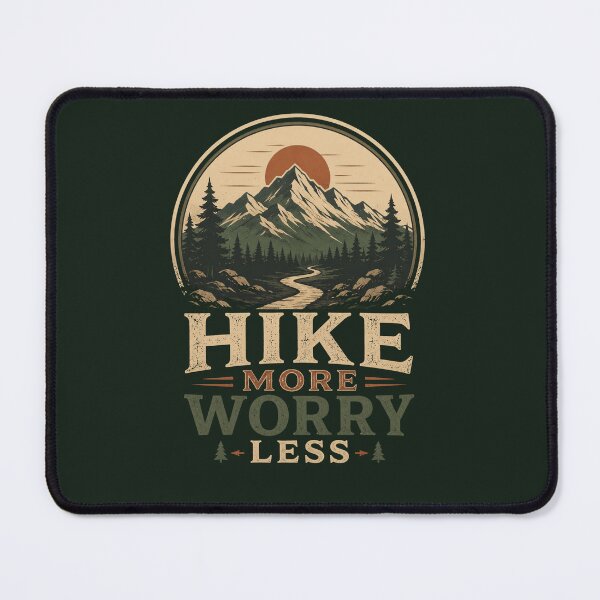 Item preview, Hike More Worry Less Gifts Shirt for Nature Lover designed and sold by MalwasBasket.