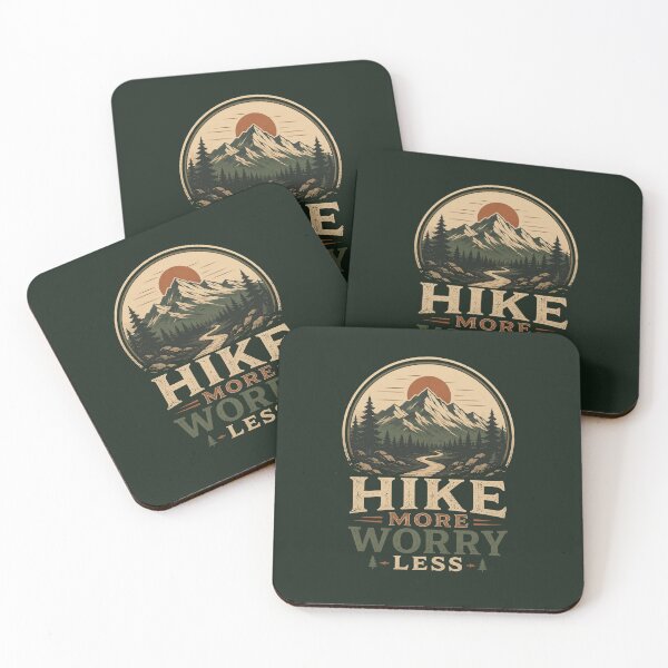 Item preview, Hike More Worry Less Gifts Shirt for Nature Lover designed and sold by MalwasBasket.