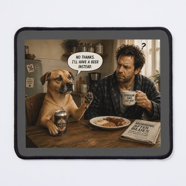 Item preview, Hair of the Dog – I’ll Have a Beer Instead designed and sold by Hornace88studio.