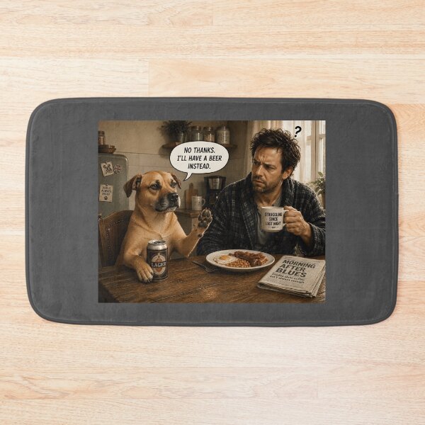 Item preview, Hair of the Dog – I’ll Have a Beer Instead designed and sold by Hornace88studio.