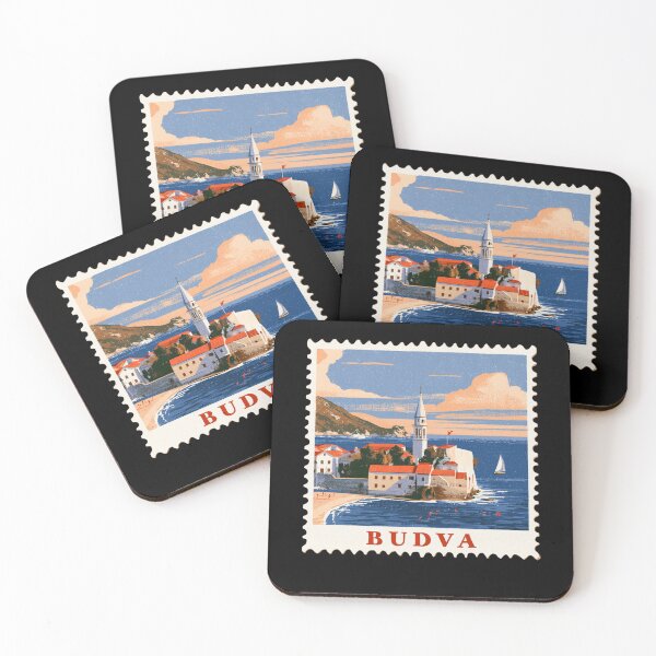 Item preview, Budva Stamp designed and sold by dRaBaBdesign.